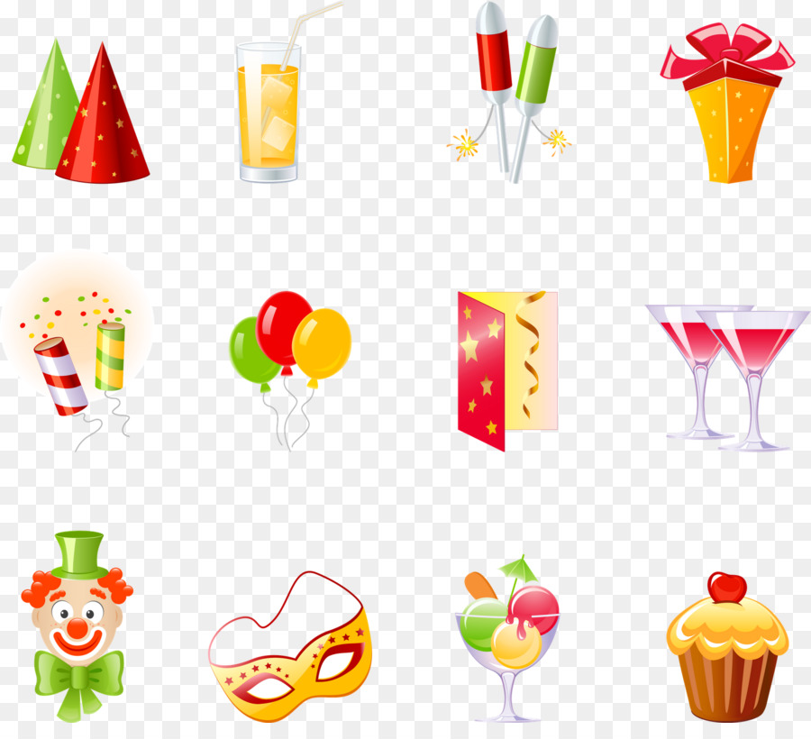 Iconos De Fiesta，Celebración PNG