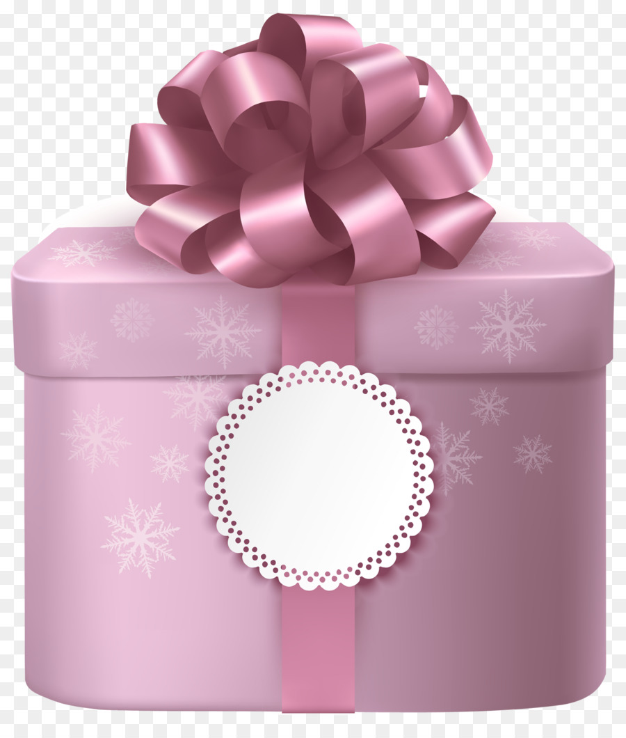 Caja De Regalo Rosa，Presente PNG