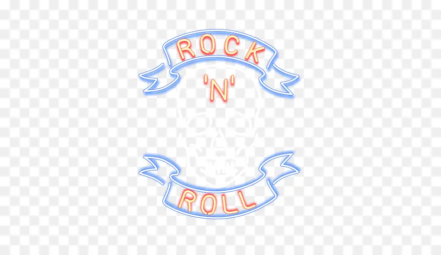 Rock'n'roll，Neón PNG