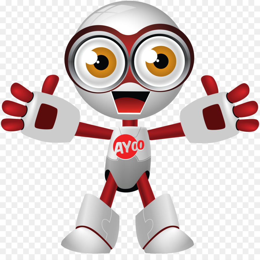 Mascota Robot，Dibujos Animados PNG