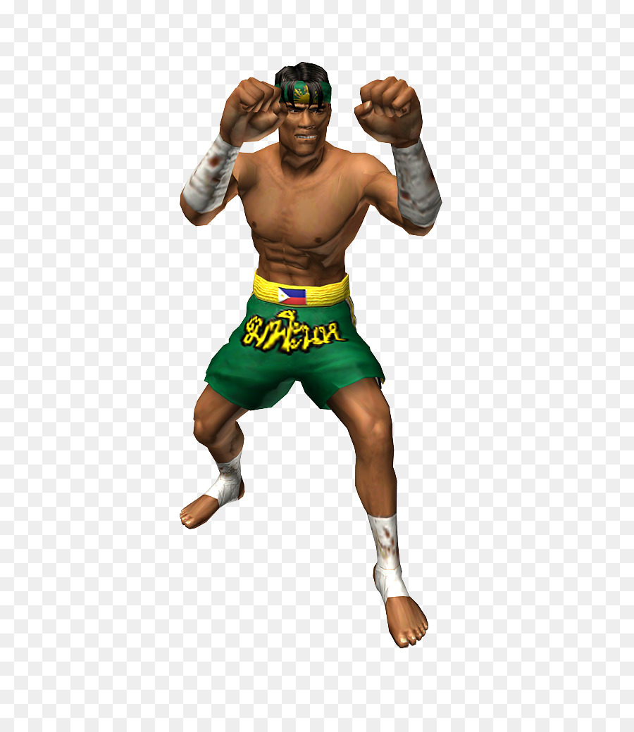 Luchador De Muay Thai，Boxeo PNG