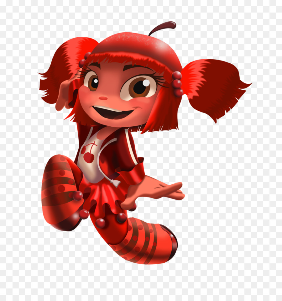 Chica Roja，Dibujos Animados PNG