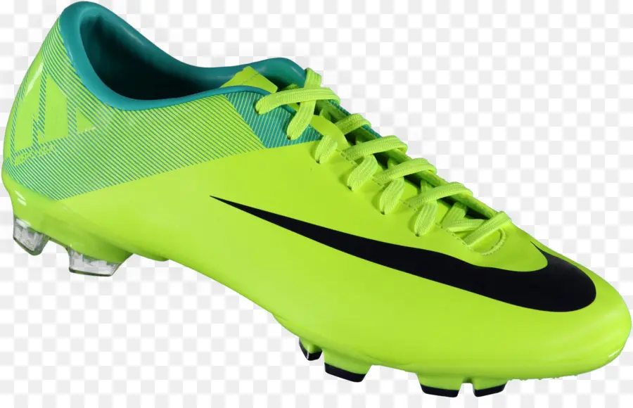 Zapato De Fútbol Verde，Deportes PNG