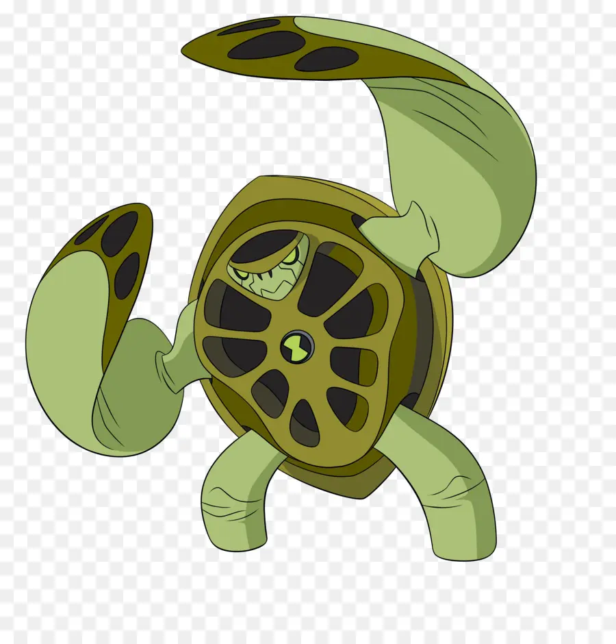 Tortuga De Dibujos Animados，Animación PNG