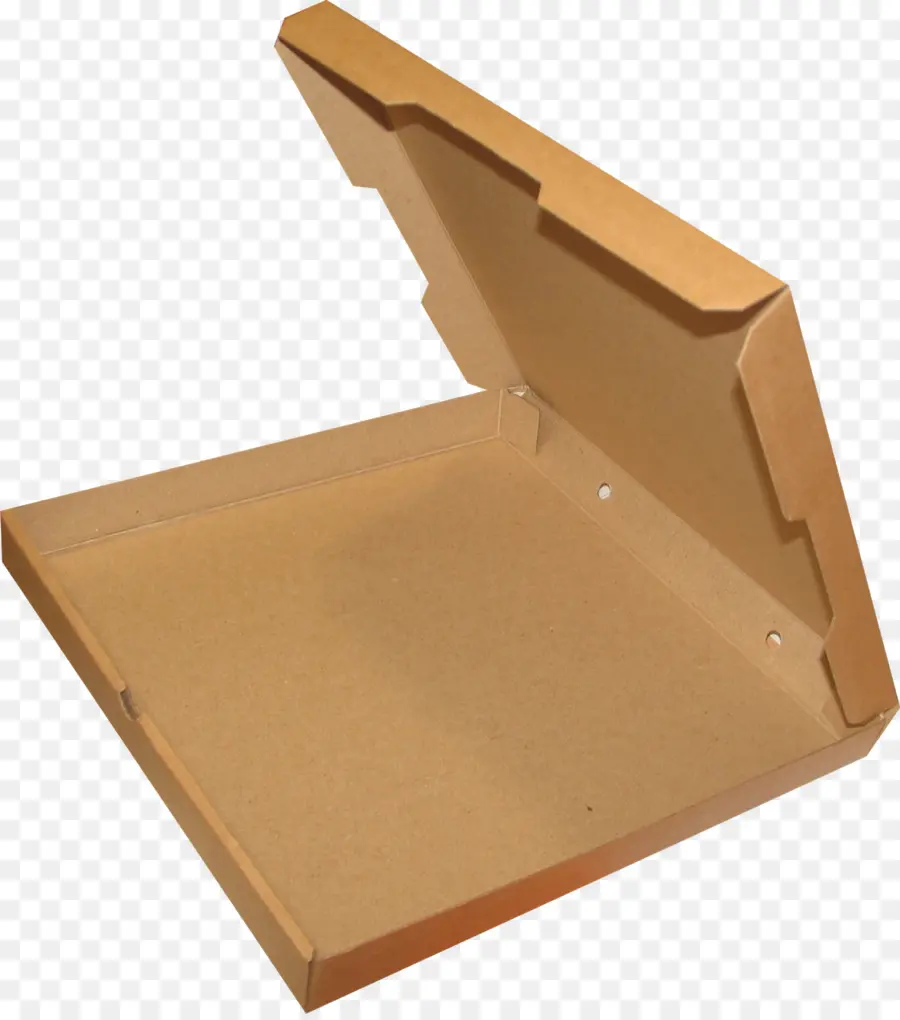 Caja De Pizza Vacía，Cartulina PNG