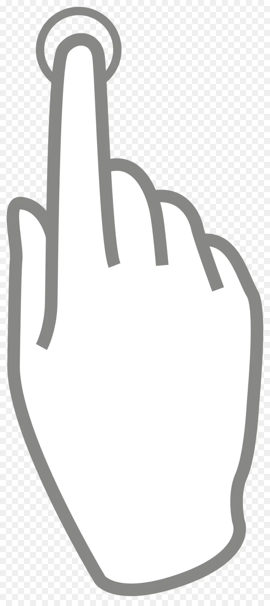 Gesto De La Mano，Dedo PNG