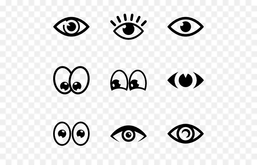 Ojos，Dibujos Animados PNG