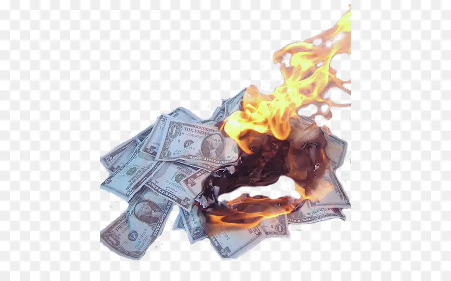 Dinero，El Dinero Quema PNG