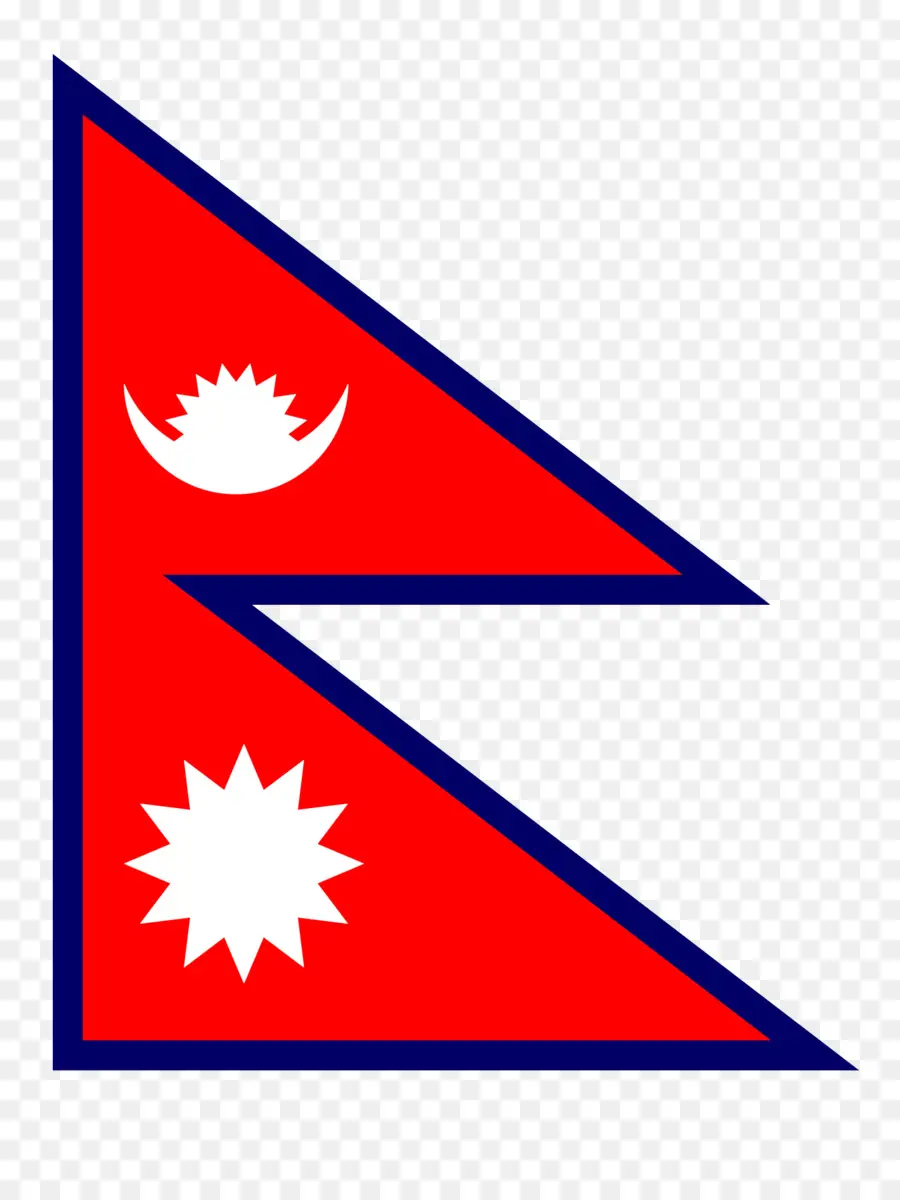 Nepal，Bandera De Nepal PNG