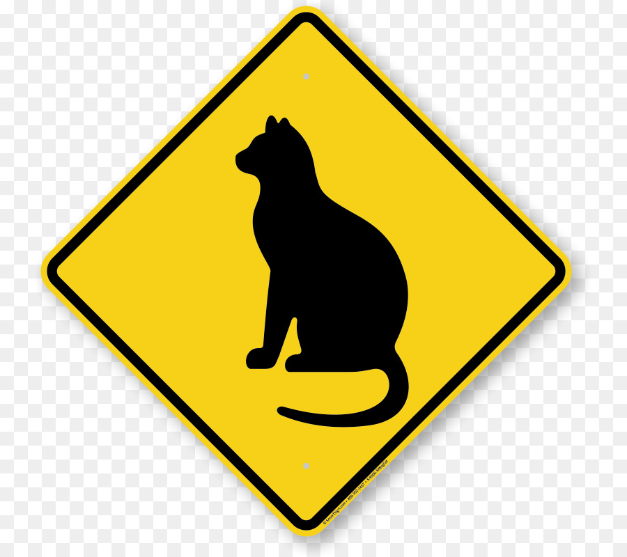 Signo De Gato，Amarillo PNG