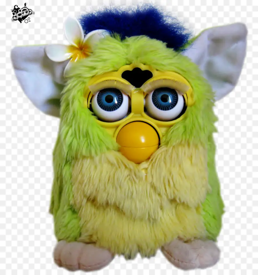 Juguete Furby Verde，Felpa PNG