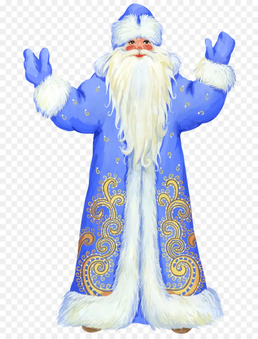 Papá Noel Azul，Navidad PNG