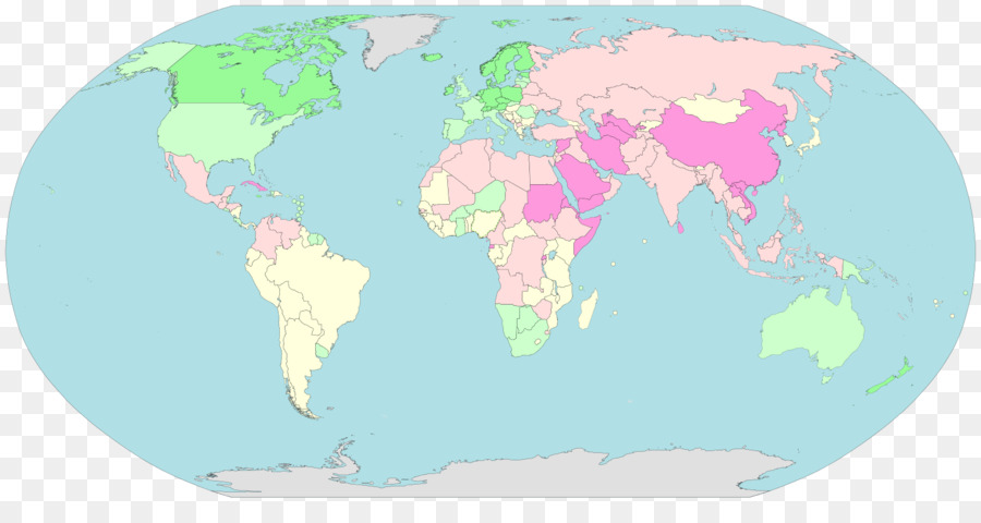 Mapa Mundial，Continentes PNG