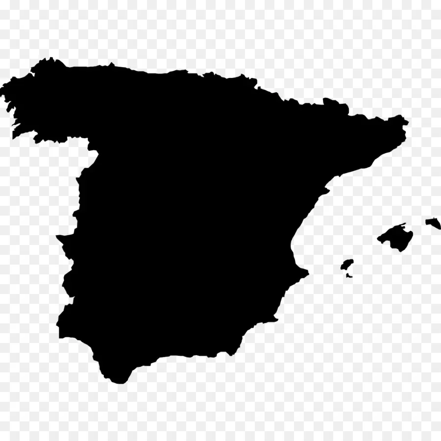 España，Silueta PNG