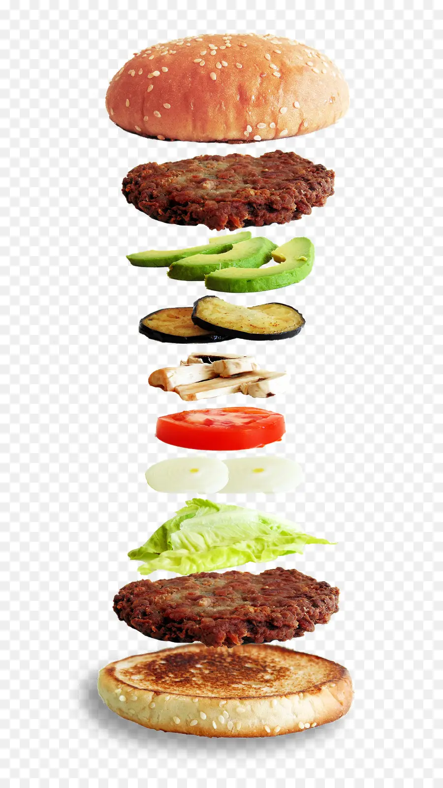 Hamburguesa，Comida Rápida PNG