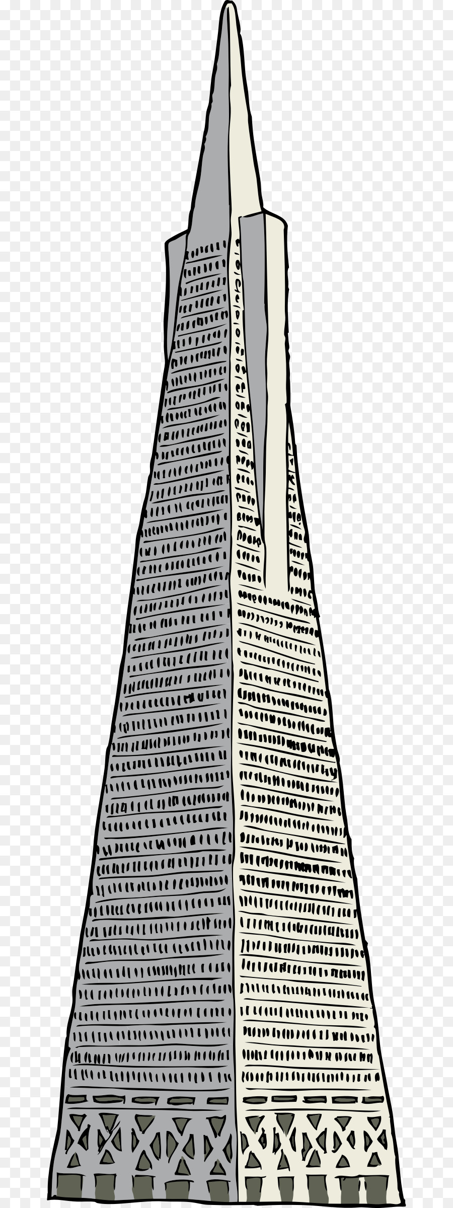 Transamerica Pyramid，La Torre Coit PNG