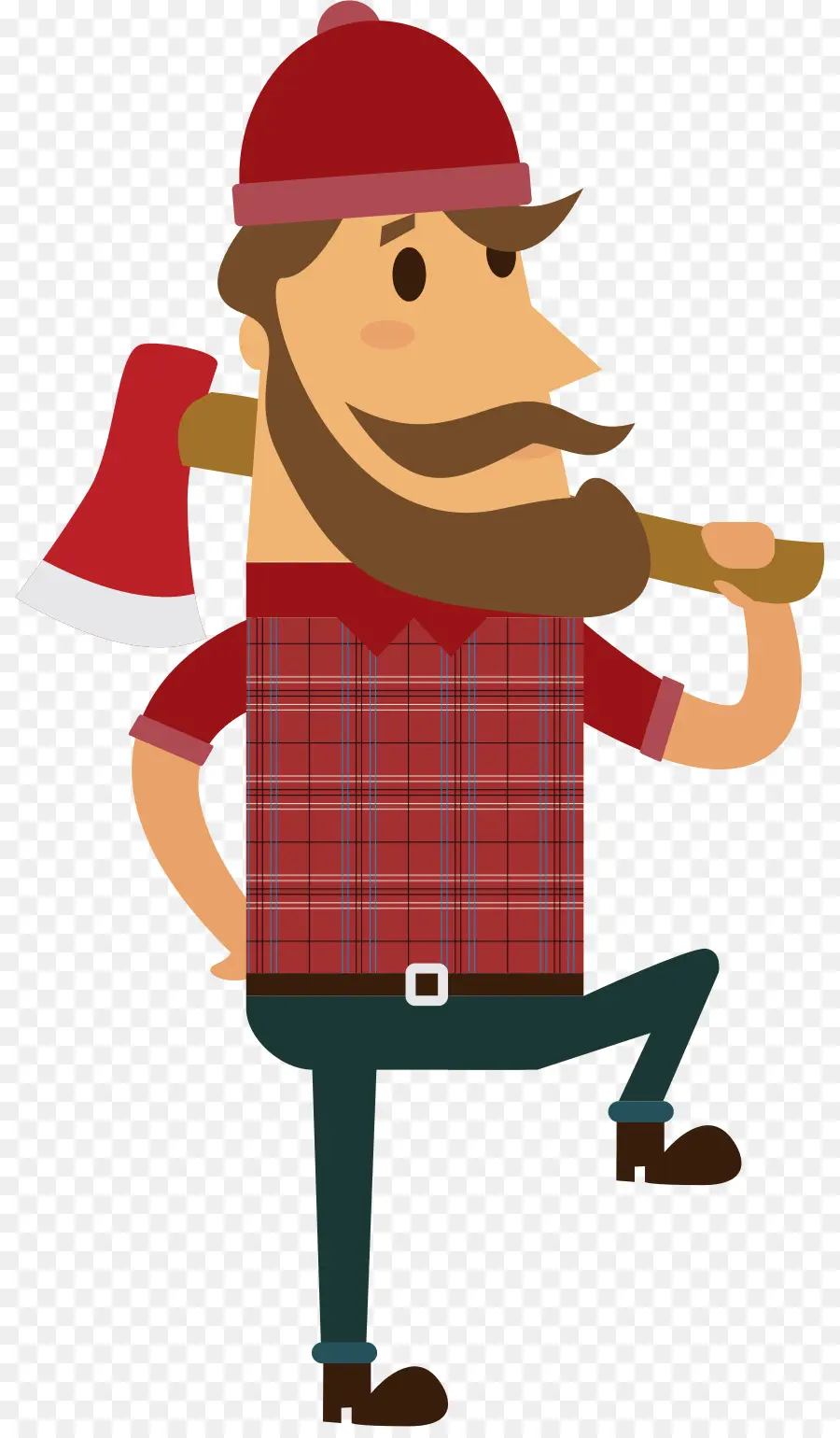 Leñador，Paul Bunyan PNG