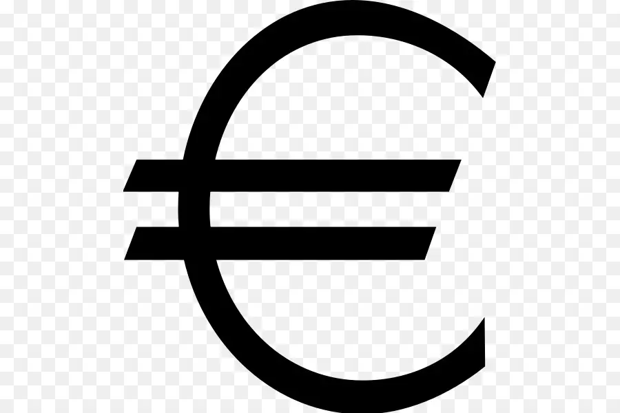 Signo De Euro，Símbolo De Moneda PNG