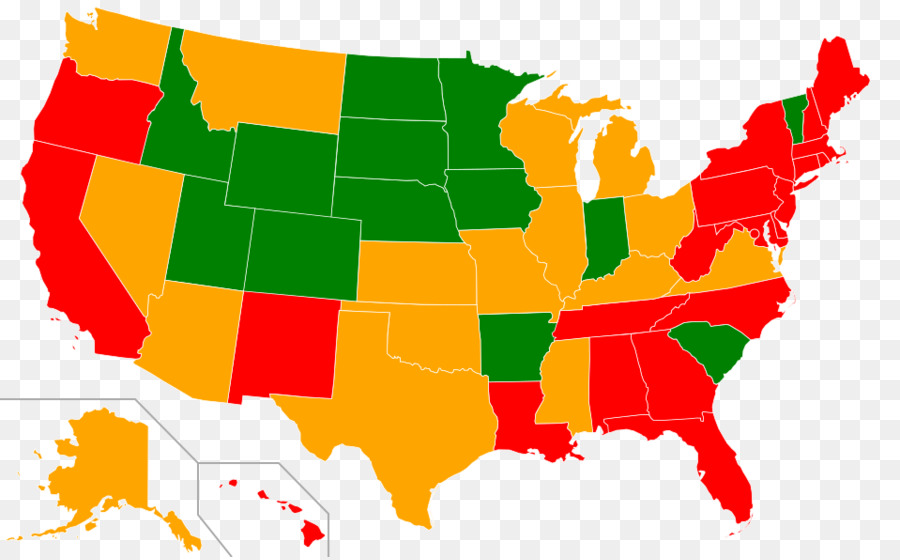 Mapa De Estados Unidos，Estados PNG