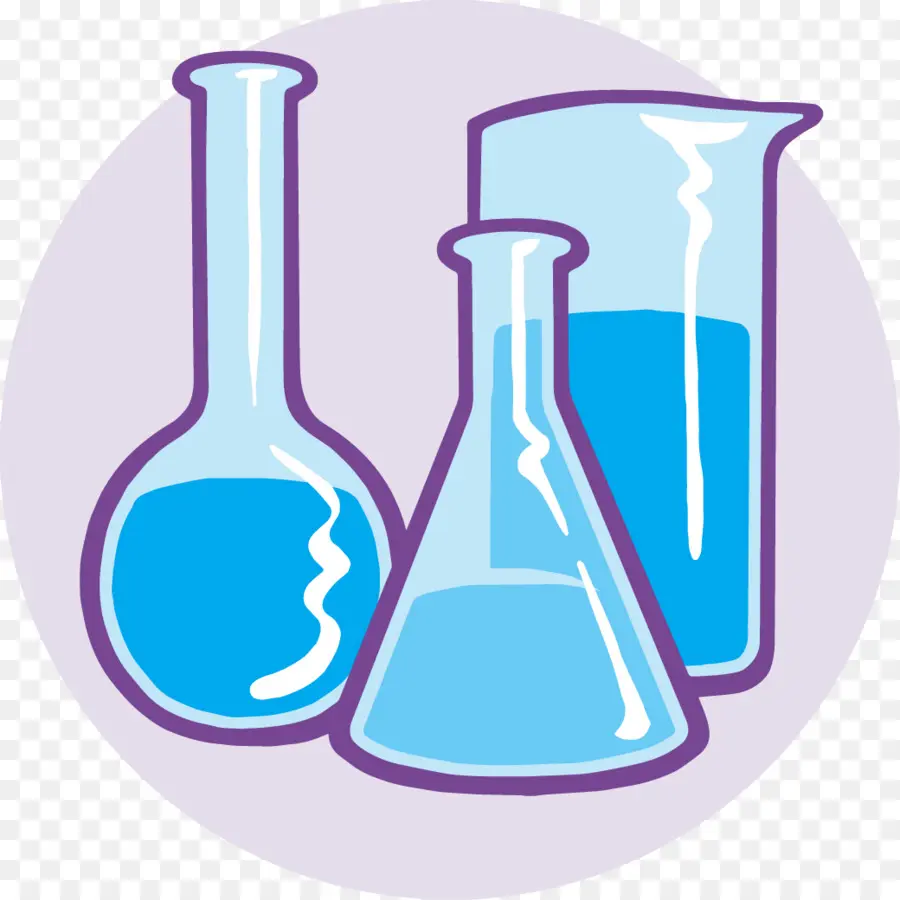 Frascos Con Líquidos Coloreados，Química PNG