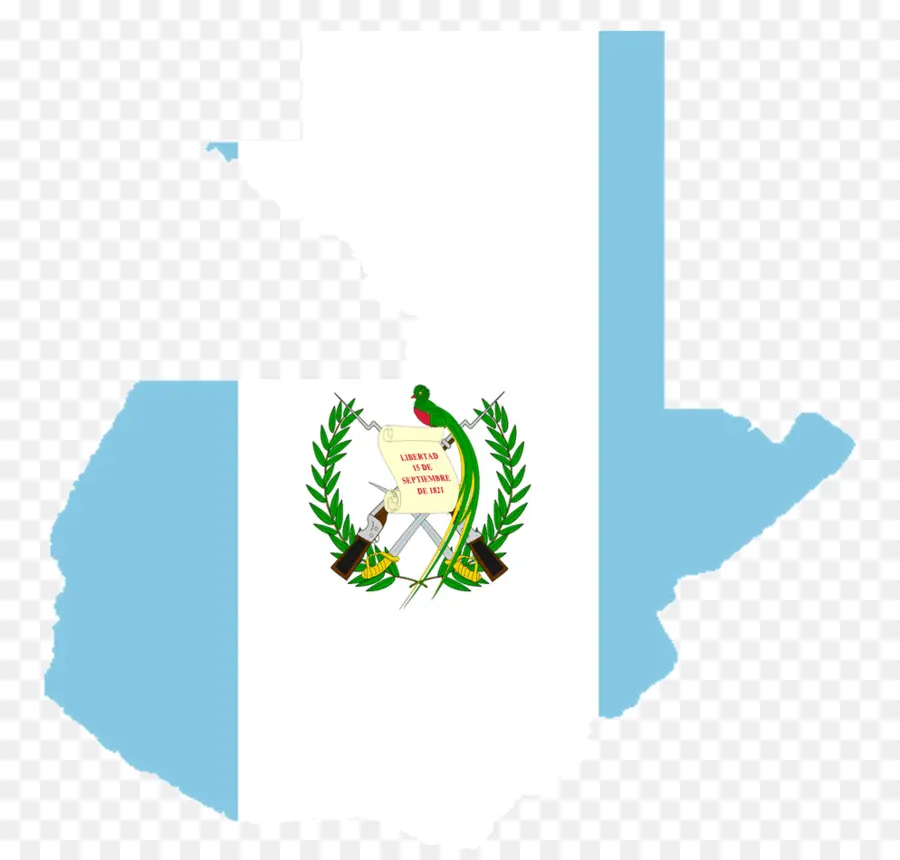 Guatemala，La Bandera De Guatemala PNG
