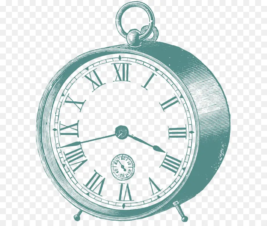 Reloj De Bolsillo Verde，Reloj De Bolsillo PNG