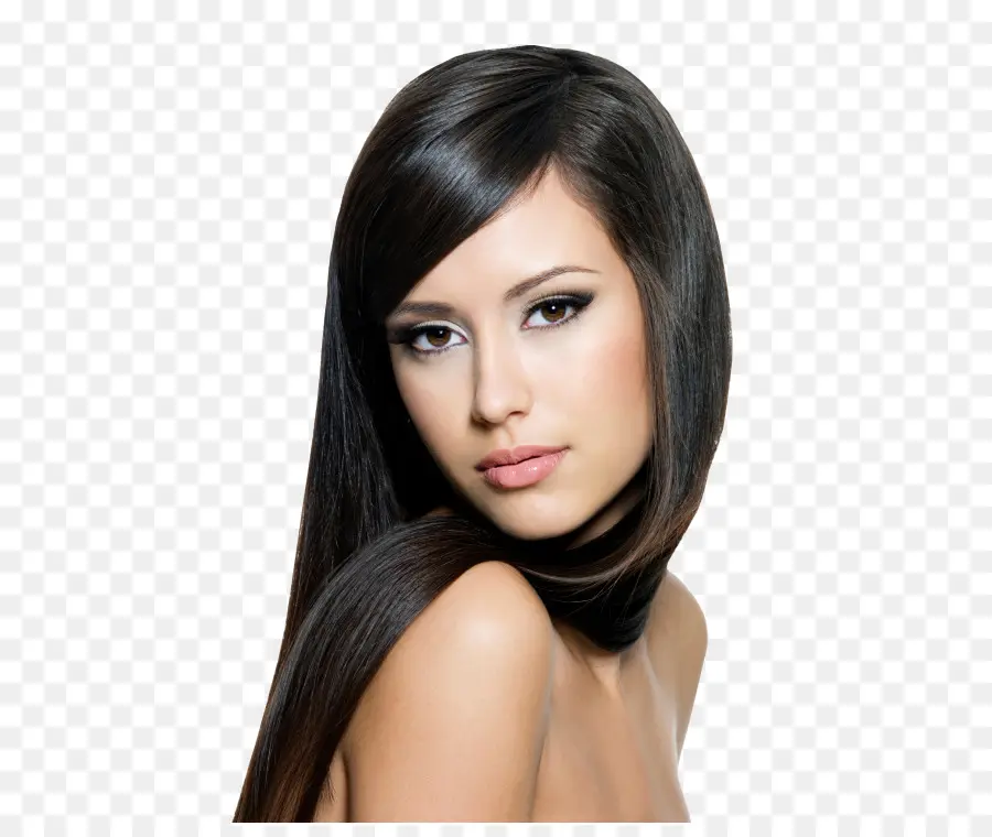 Cabello Castaño，Peinado PNG