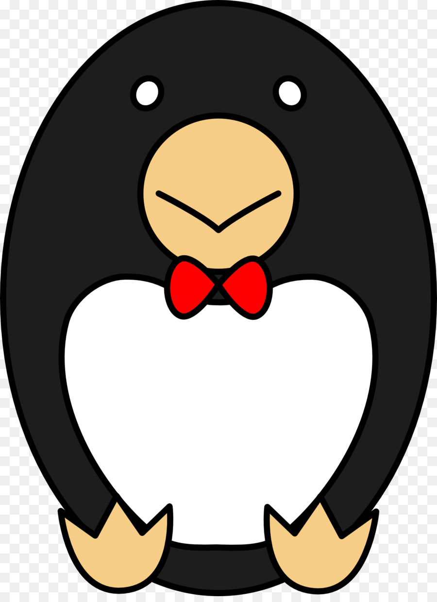 Penguin，La Pajarita PNG