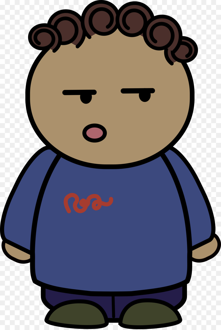 Niño Gruñón，Dibujos Animados PNG