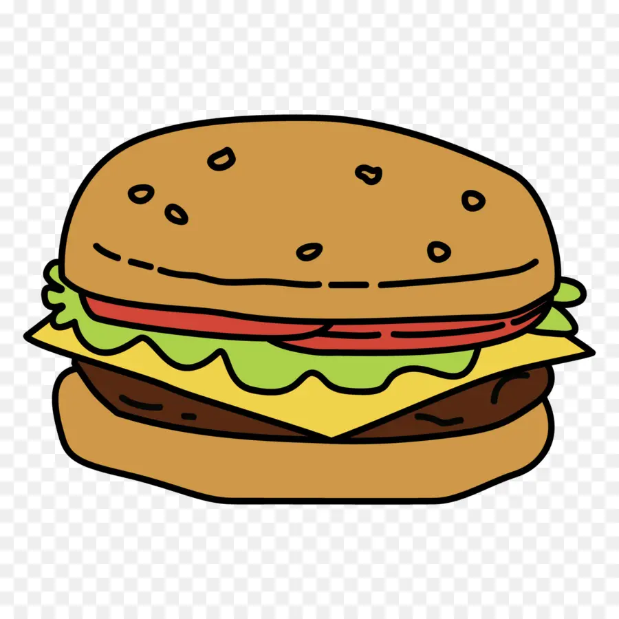 Hamburguesa，Camiseta PNG