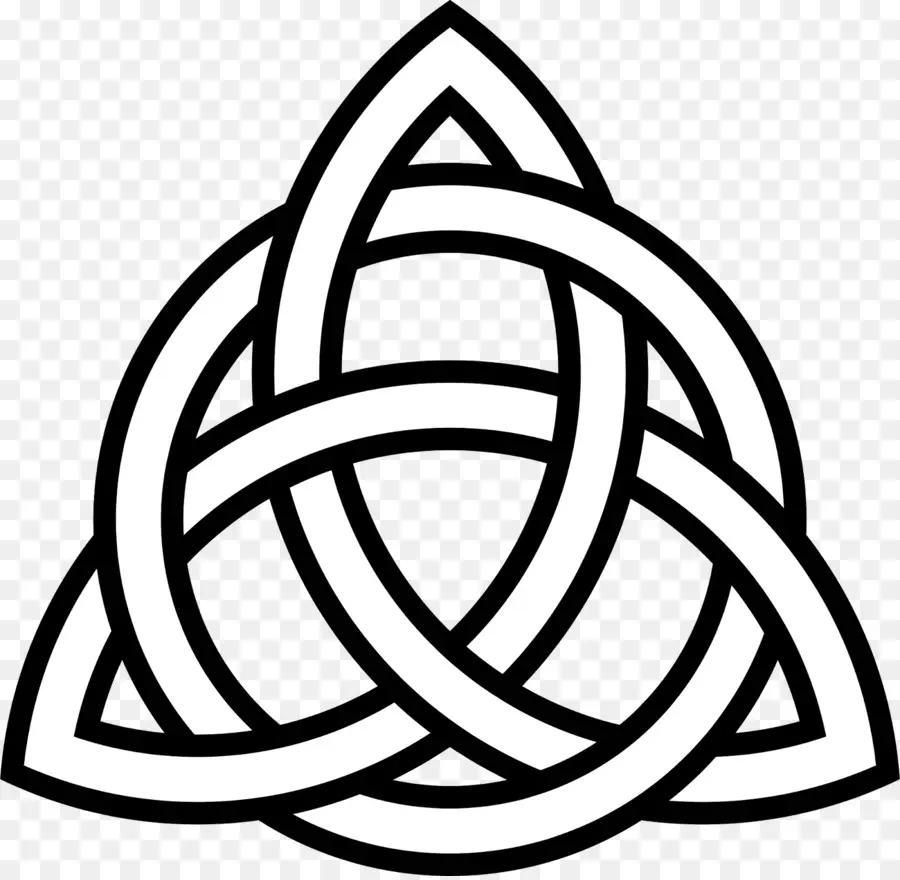 Nudo Celta，Triquetra PNG