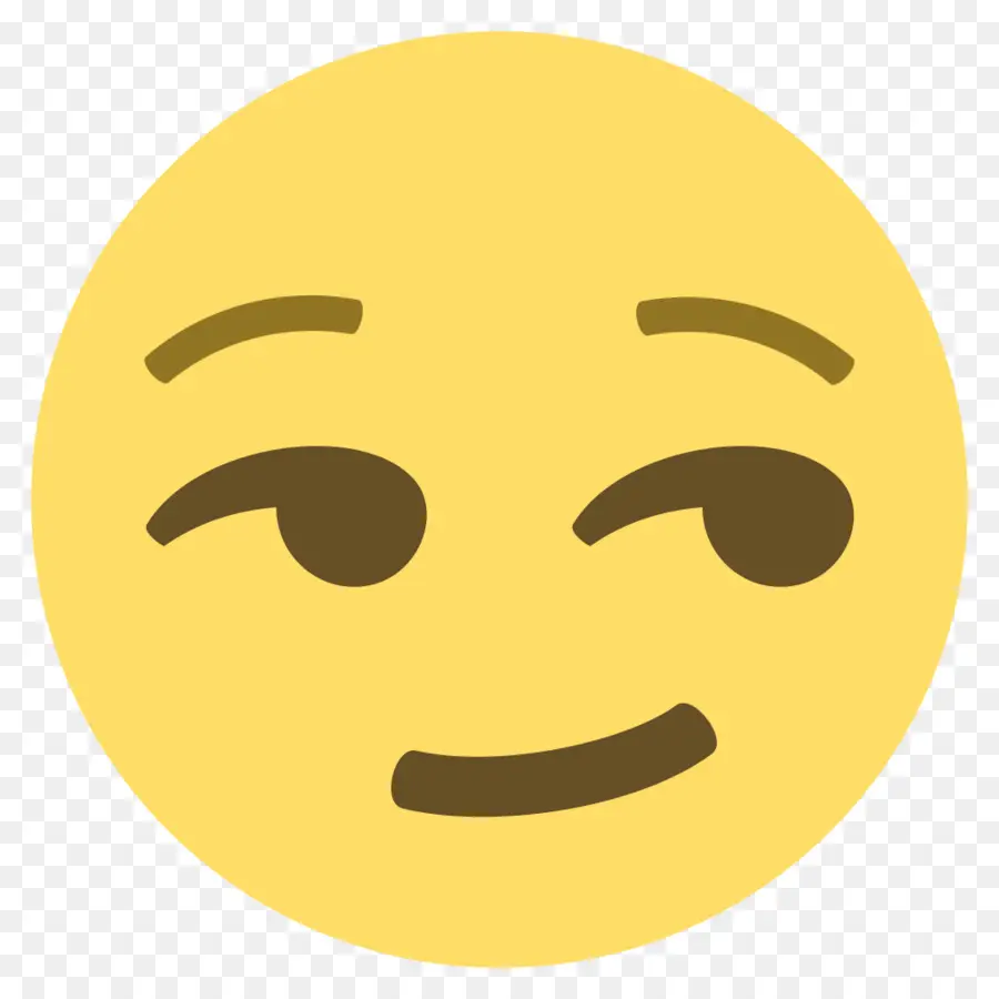 Emoji，Smirk PNG