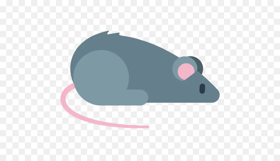 Ratón De Dibujos Animados，Gris PNG