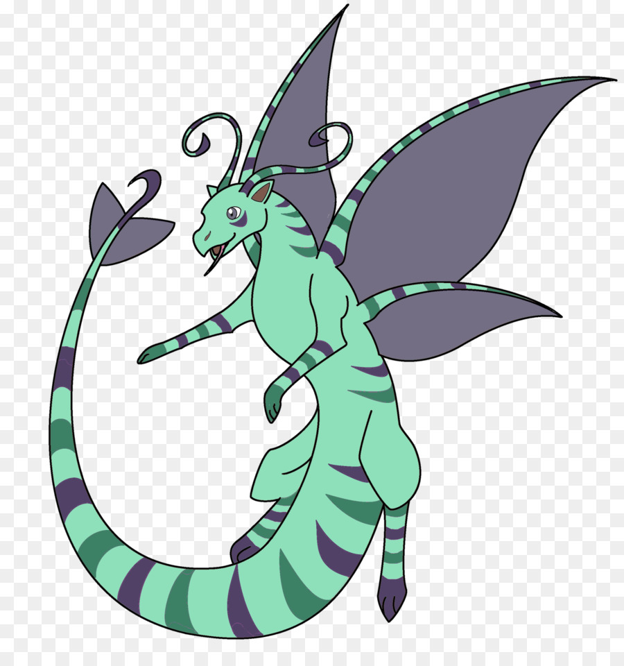 Dragón Verde，Fantasía PNG