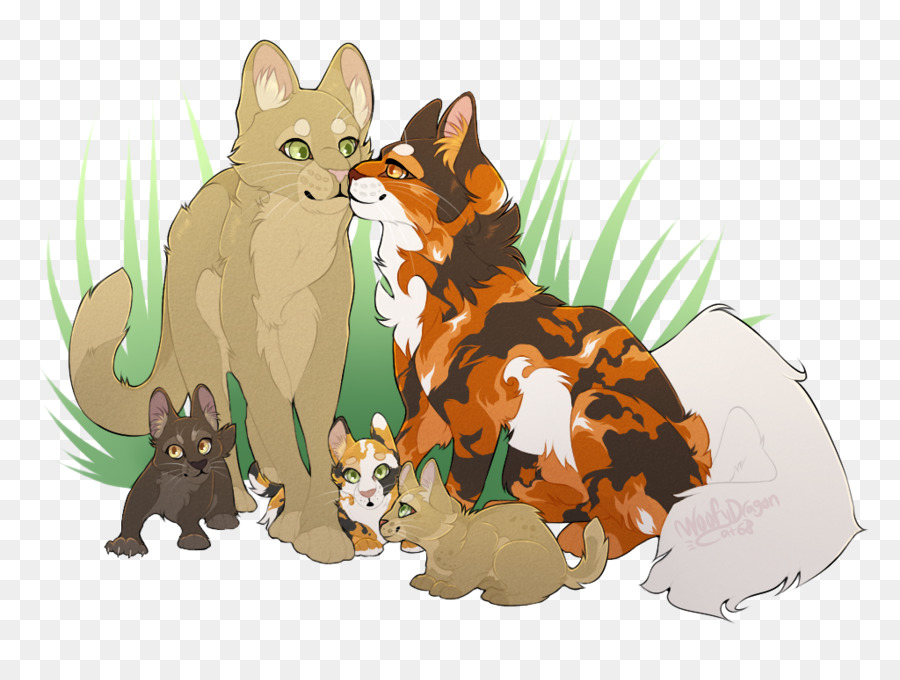 Familia De Gatos，Felino PNG