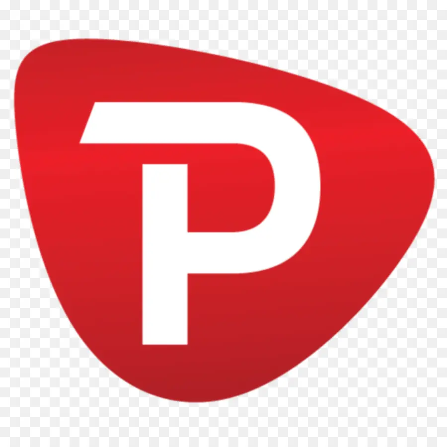 Logotipo P，Rojo PNG