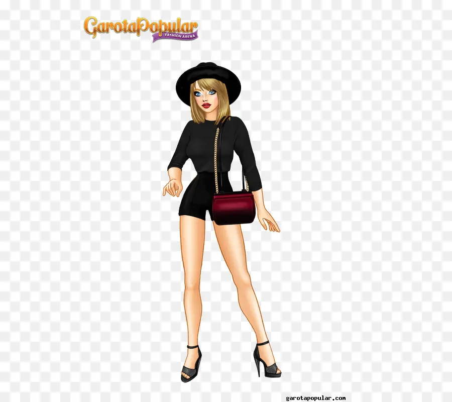 Lady Popular，Dressup PNG