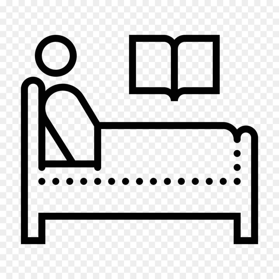 Leyendo En La Cama，Libro PNG