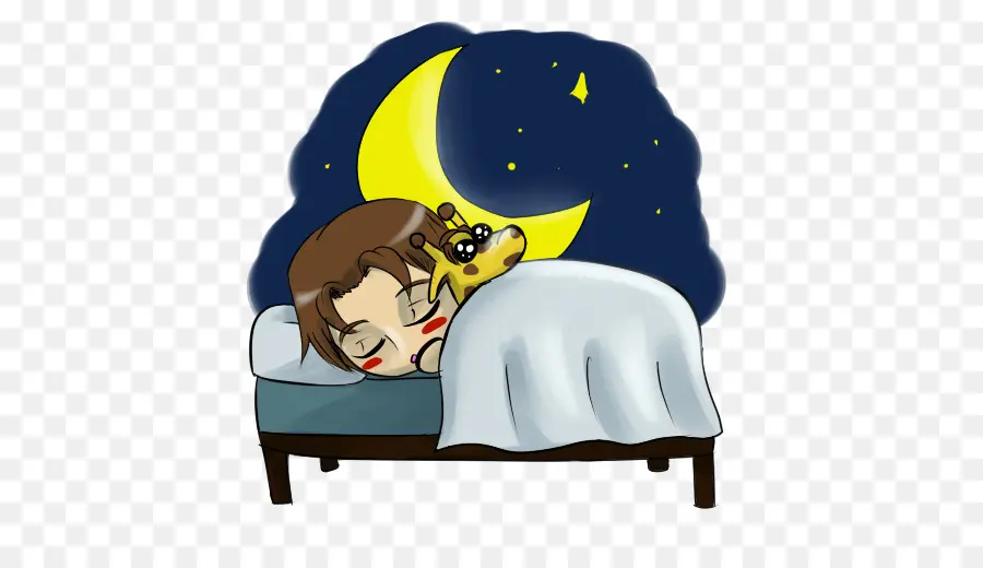 Niño Durmiendo，Cama PNG