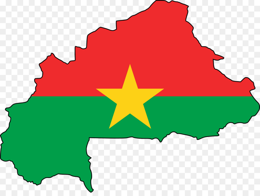 Mapa De Burkina Faso，Bandera PNG