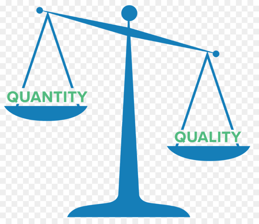 Escala De Cantidad Versus Calidad，Balance PNG