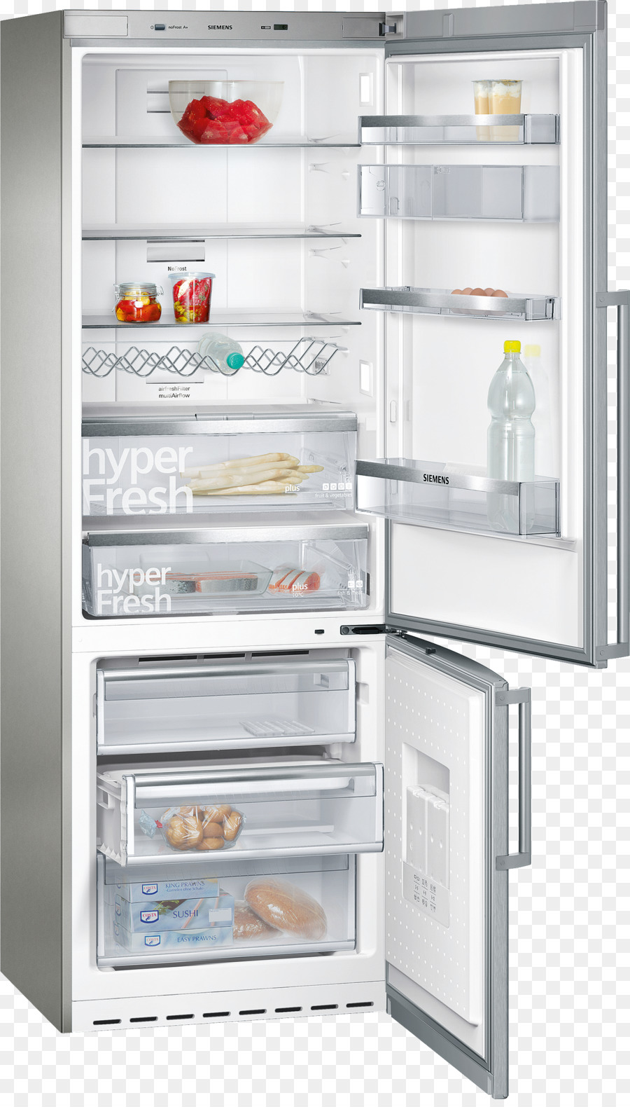 Refrigerador，Abierto PNG