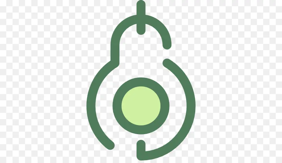 Icono De Aguacate Verde，Fruta PNG