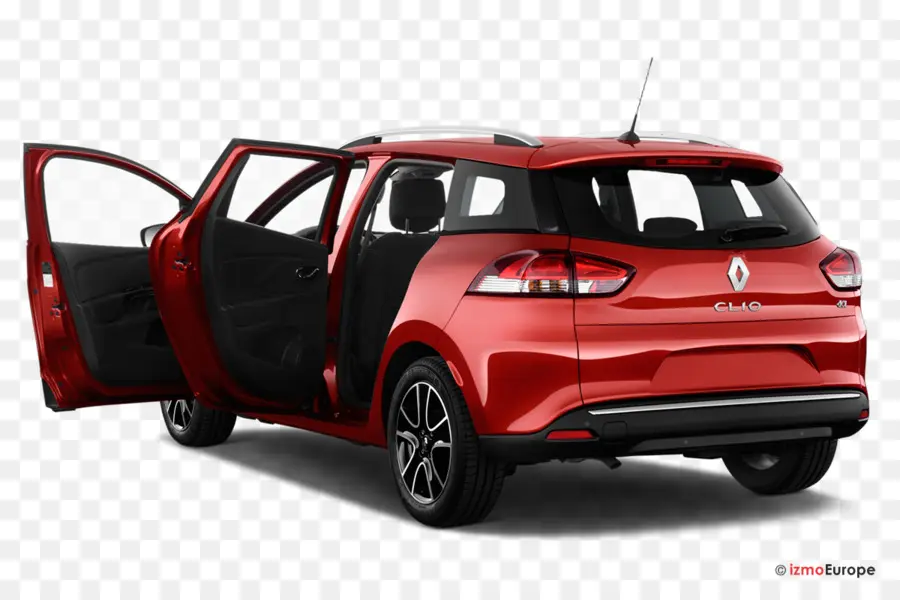 Coche Renault Rojo，Auto PNG