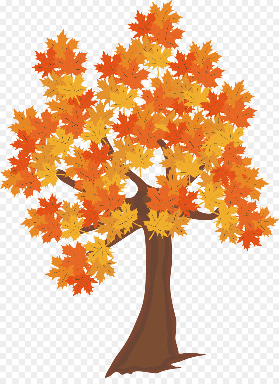 árbol De Otoño，Hojas PNG