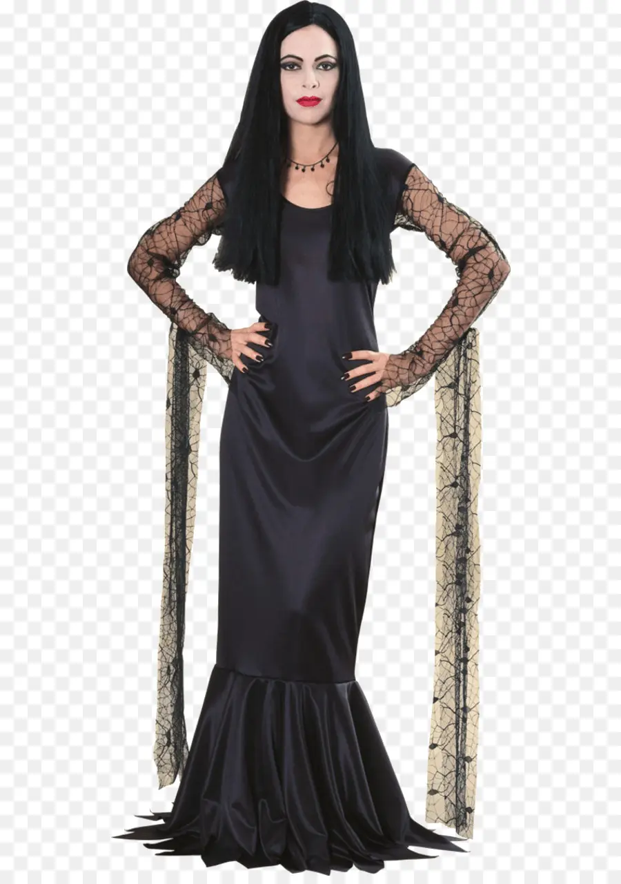 Morticia Addams，Familia Addams PNG