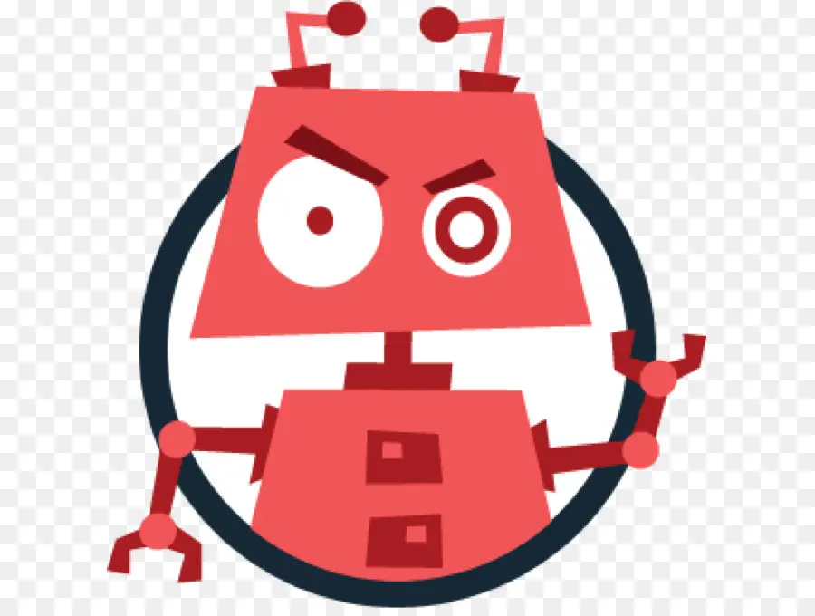 Dibujos Animados De Robot Rojo，Personaje PNG