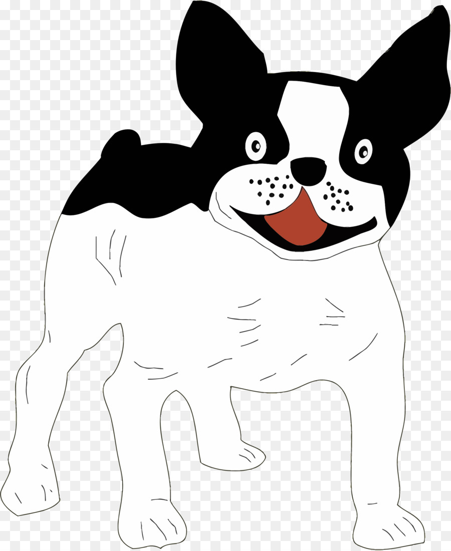 Perro Blanco Y Negro，Mascota PNG