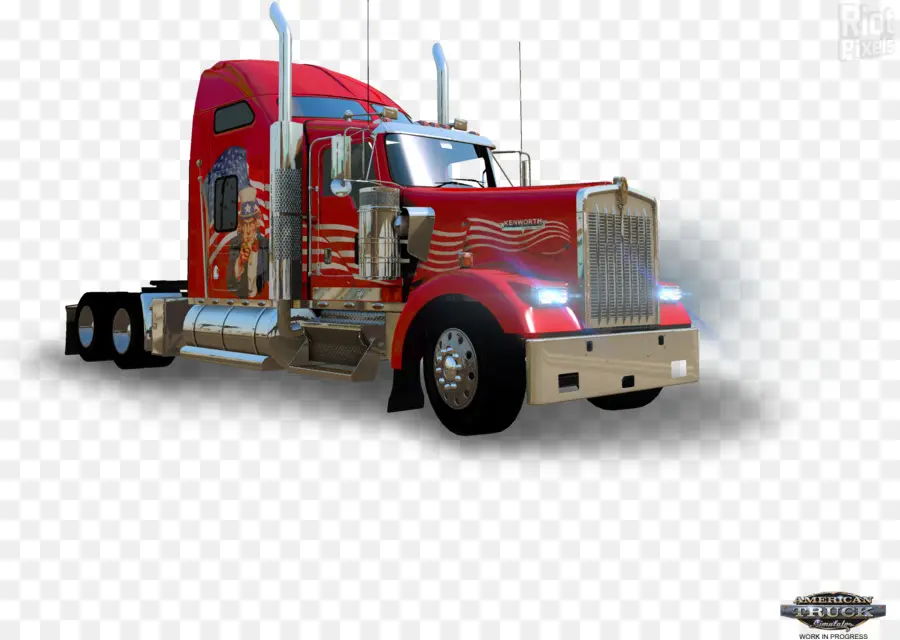 American Truck Simulator，Camión PNG