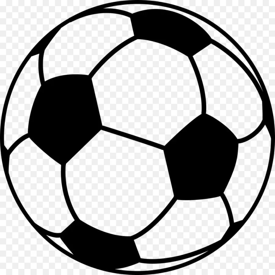 Balón De Fútbol，En Blanco Y Negro PNG